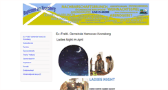Desktop Screenshot of baptisten-kronsberg.de